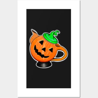 Halloween Tea Party Posters and Art